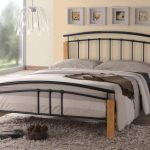 Tetras Black and Beech Bedstead Black