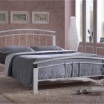 Tetras Silver and White Bedstead Silver/White