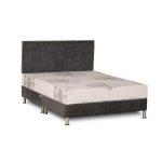 Deluxe Chenille Divan Base Black