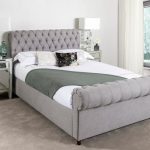 Fabio Bed Frame Grey