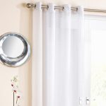 Marrakesh Eyelet Voile Curtains White