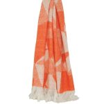 Shard 127x180cm Throw Terracotta