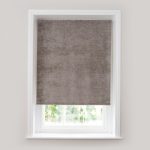 Crushed Velour Mink Thermal Roller Blind Mink