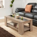 Villa Black Lift Up Coffee Table Natural/Black