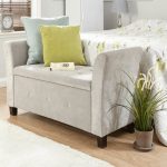Verona Silver Ottoman Window Seat Silver