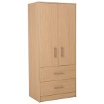 Lavant Oak Gents Wardrobe Oak