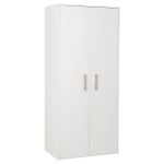 Lavant White Double Wardrobe White
