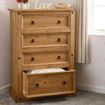 Corona 4 Drawer Chest Natural