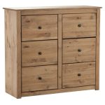 Panama 6 Drawer Chest Natural