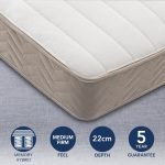 Silentnight Seoul Miracoil Memory Mattress White