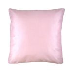 Essentials Large Faux Silk Blush Cushion Cover Blush