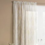 Willow Yellow Slot Top Voile Curtains Yellow