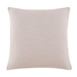 Large Barkweave Grey Cushion Grey
