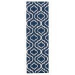 Navy Linear 15 Runner Blue