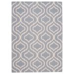 Light Blue Linear 15 Rug Blue