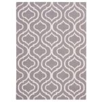 Silver Linear 15 Rug Grey
