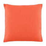 Large Barkweave Terracotta Cushion Terracotta
