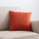 Barkweave Terracotta Cushion Terracotta