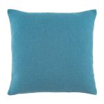 Barkweave Teal Cushion Teal (Blue)