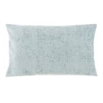 Chenille Rectangular Duck Egg Cushion Duck Egg (Blue)