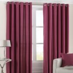 Fiji Fuchsia Eyelet Curtains Pink