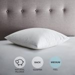 Fogarty White Goose Feather and Down Continental Pillow White