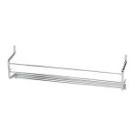 Hahn Metro Single Row Wall or Cupboard Spice Rack Chrome (Silver)