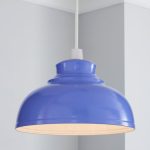 Periwinkle Blue Galley Easy Fit Pendant Blue