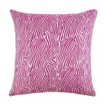 Fuchsia Zebra Cushion Cover Fuchsia