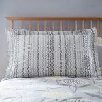 Elements Emmott Oxford Grey Pillowcase Grey