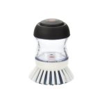 OXO Soap Squirting Palm Brush Black