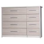 Avola Champagne 8 Drawer Chest Cream