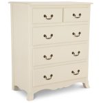 Chantilly Antique White Chest of Drawers White