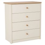 Findon 4 Drawer Chest Cream (Natural)
