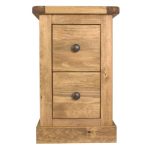 Glade 2 Drawer Bedside Brown