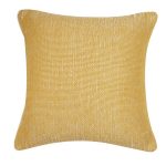Velvet Juno Ochre Cushion Cover Ochre Yellow
