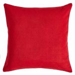 Large Felt Red Cushion Cover Red