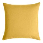 Large Felt Yellow Cushion Cover Yellow