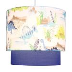 Roar! 2 Tier Pendant Shade Blue