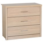 Lennon Oak 3 Drawer Chest Natural