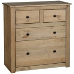 Panama 4 Drawer Chest Natural
