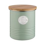 Typhoon Living Sage Coffee Canister Sage Green