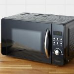 Elements 800W 20L Black Microwave with Grill Black