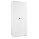 Calando Double Wardrobe White
