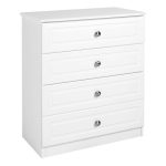 Calando 4 Drawer Chest White