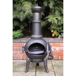 Gardeco Granada Medium Bronze Chiminea Bronze (Brown)