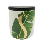 Voyager Leaf Sugar Canister Green
