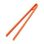 Spectrum Silicone Orange Food Tongs Orange