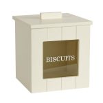 Secret Garden Cream Biscuit Canister Cream
