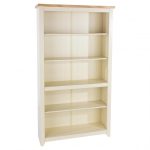 Jamestown 5 Shelf Tall Bookcase Cream